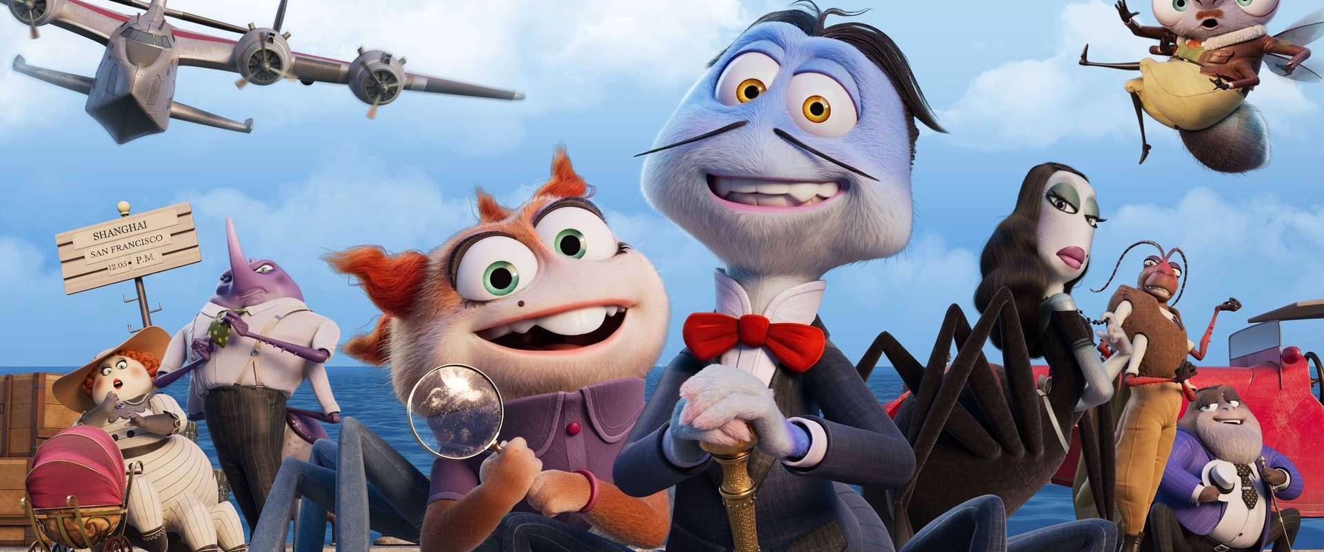 Inspector Sun and the Curse of the Black Widow backdrop