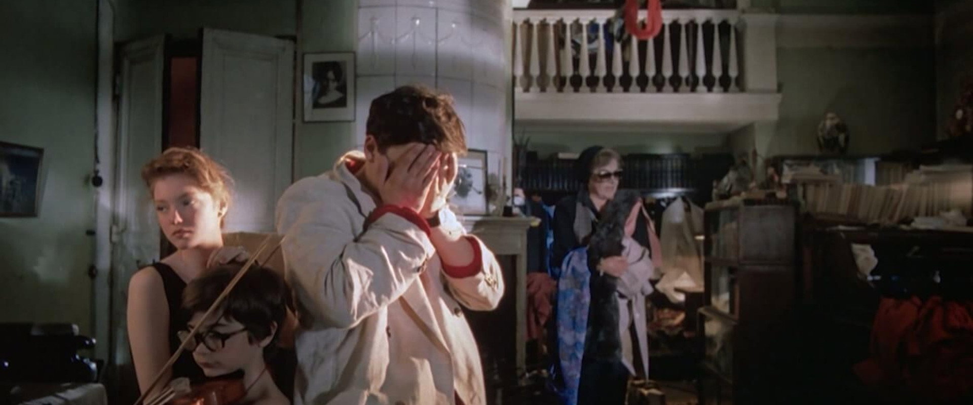 House Under the Starry Skies backdrop