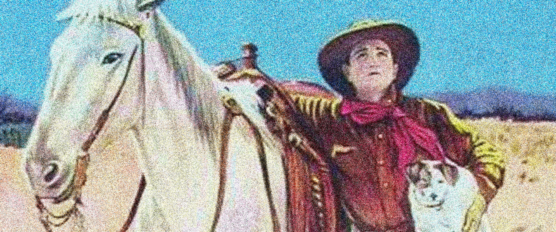 The Puncher and the Pup backdrop