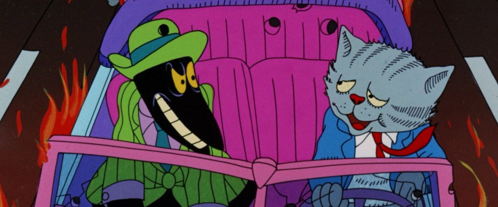 Fritz the Cat backdrop