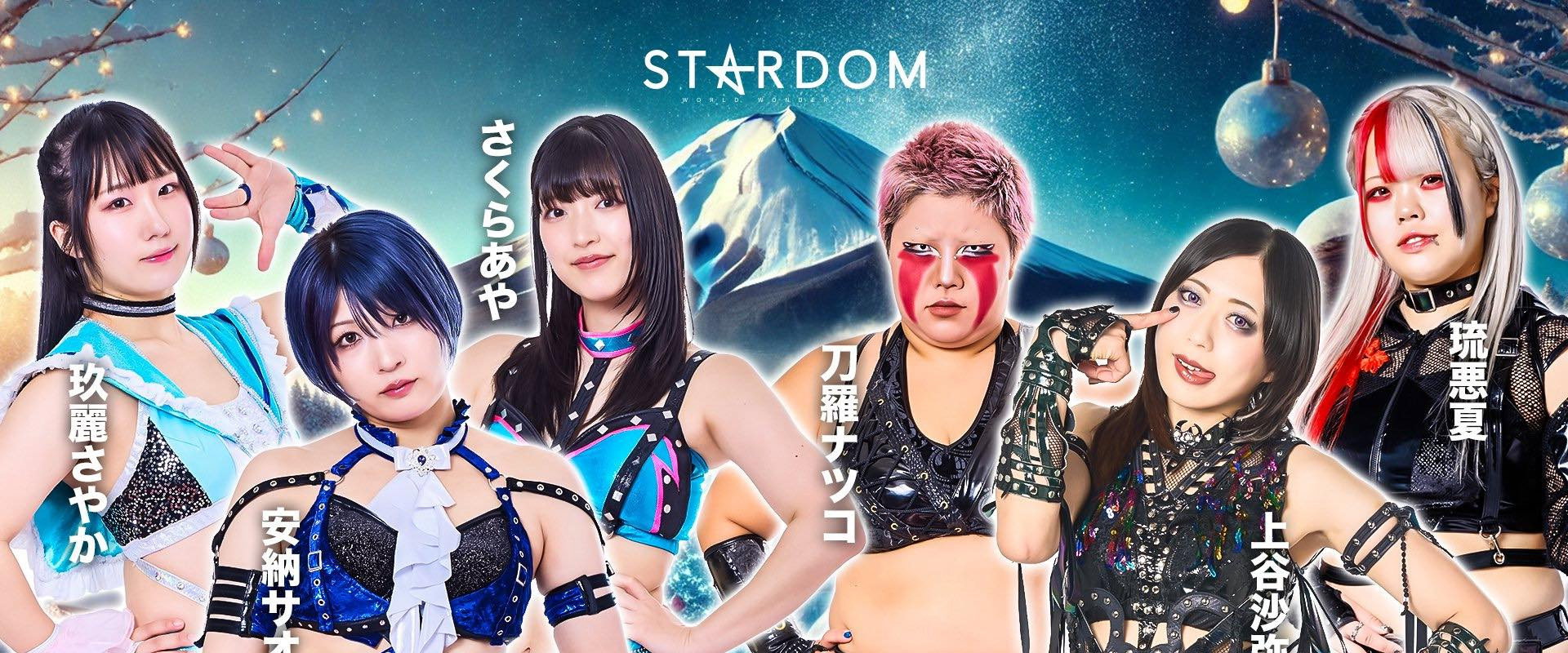 Stardom in Fuji 2025 Dec. backdrop