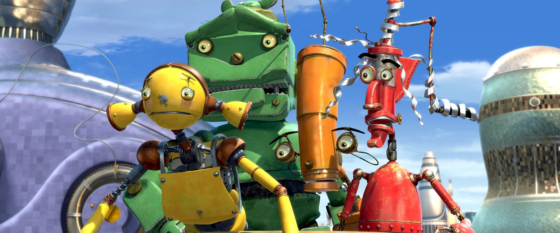 Robots backdrop