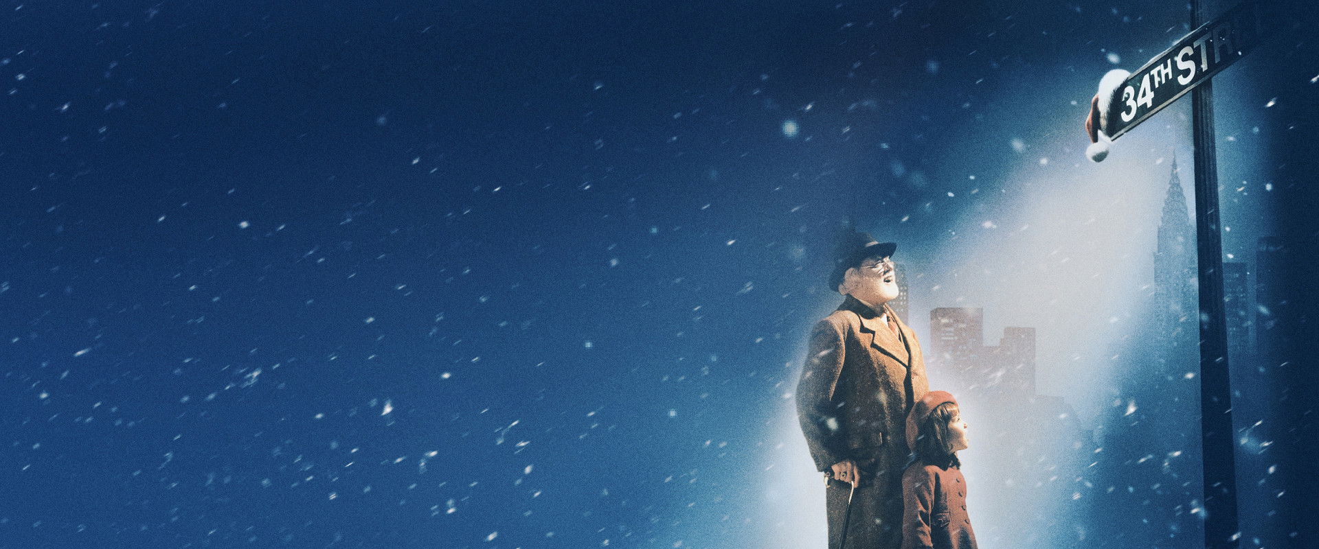 Miracle on 34th Street backdrop