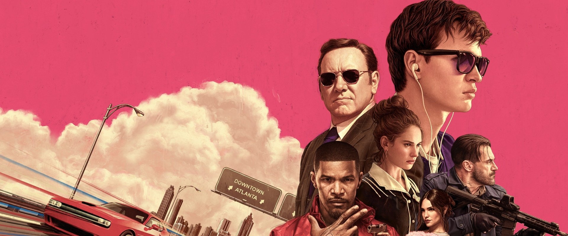 Baby Driver backdrop