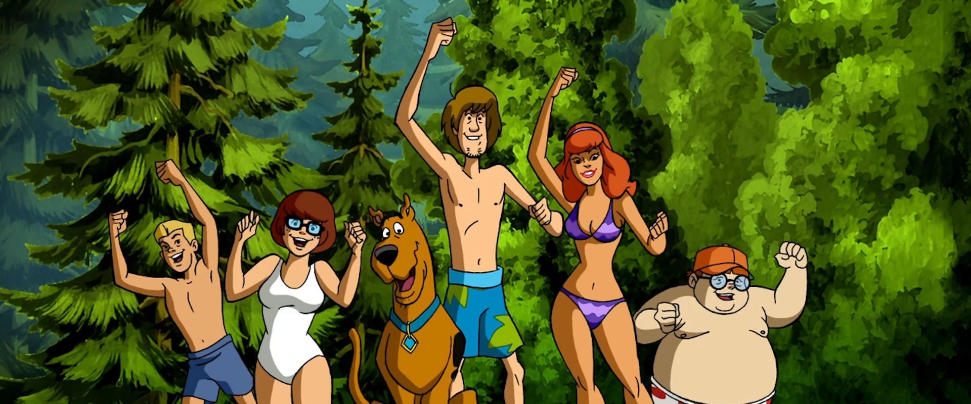 Scooby-Doo! Camp Scare backdrop