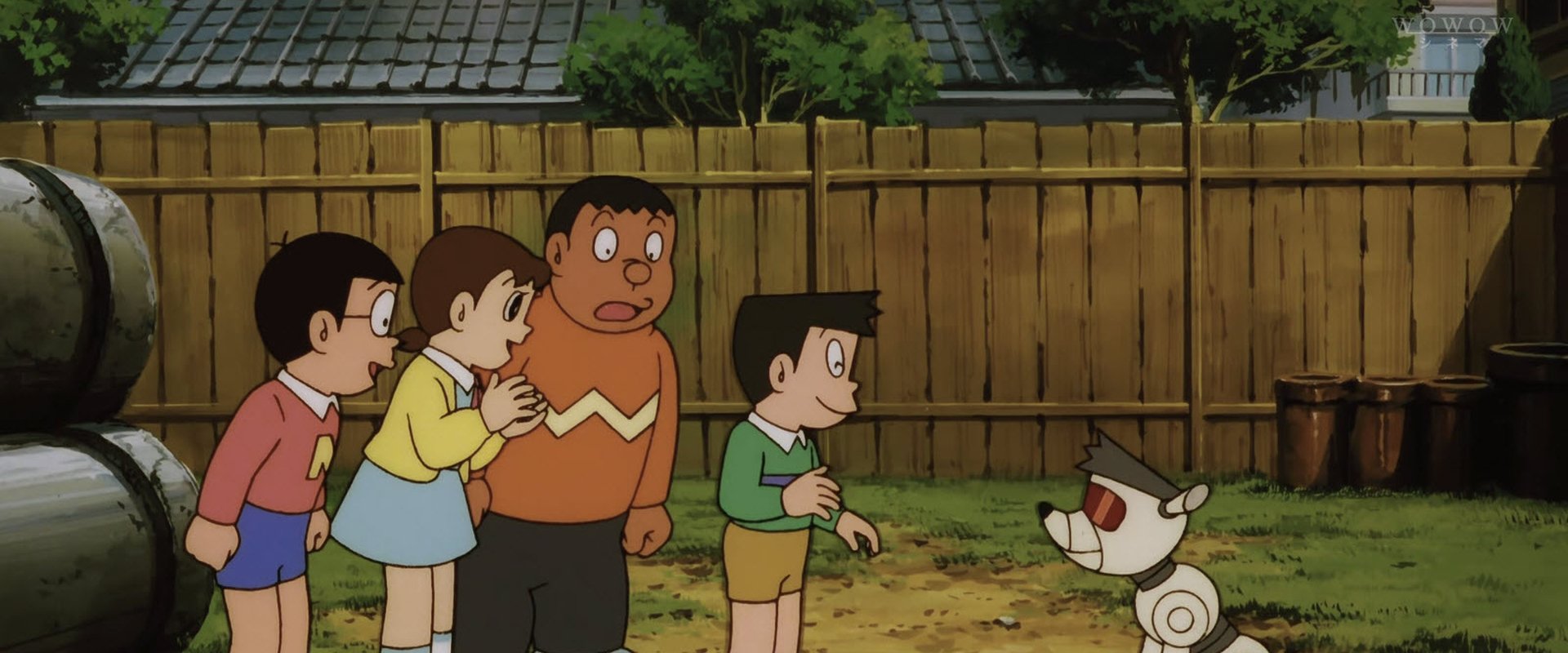 Doraemon: Nobita and the Robot Kingdom backdrop