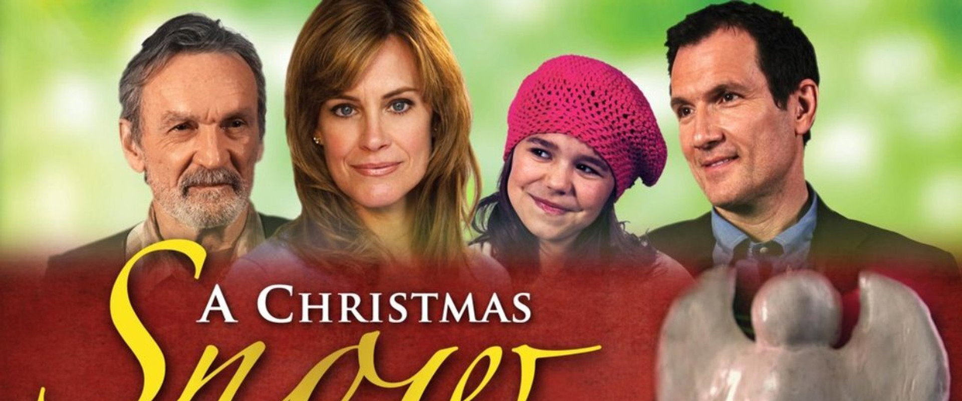 A Christmas Snow backdrop