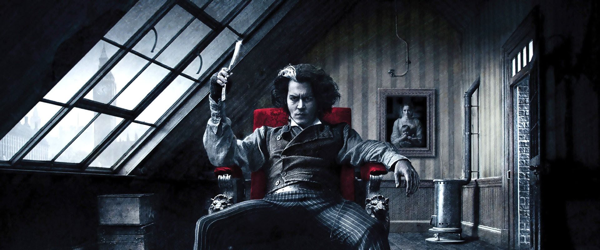 Sweeney Todd: The Demon Barber of Fleet Street backdrop