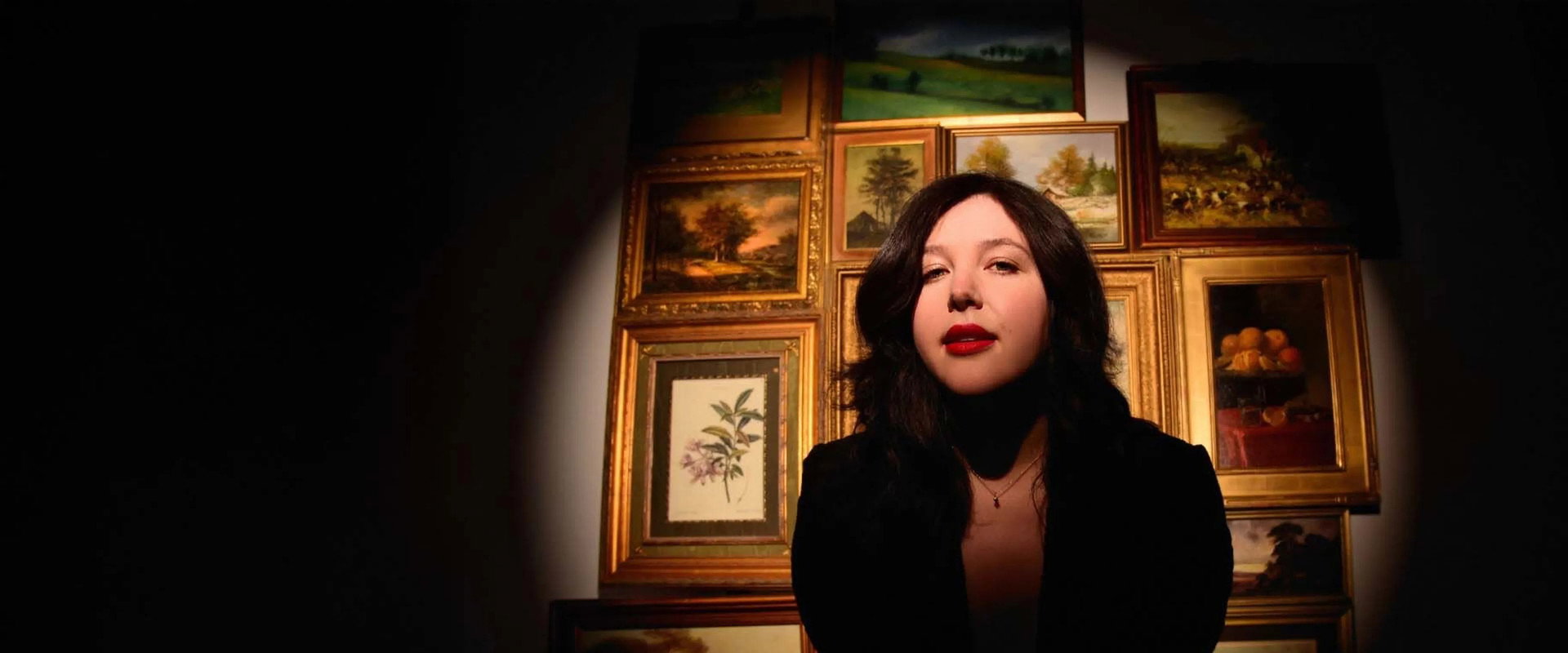 Lucy Dacus - Holzmarkt Berlin backdrop