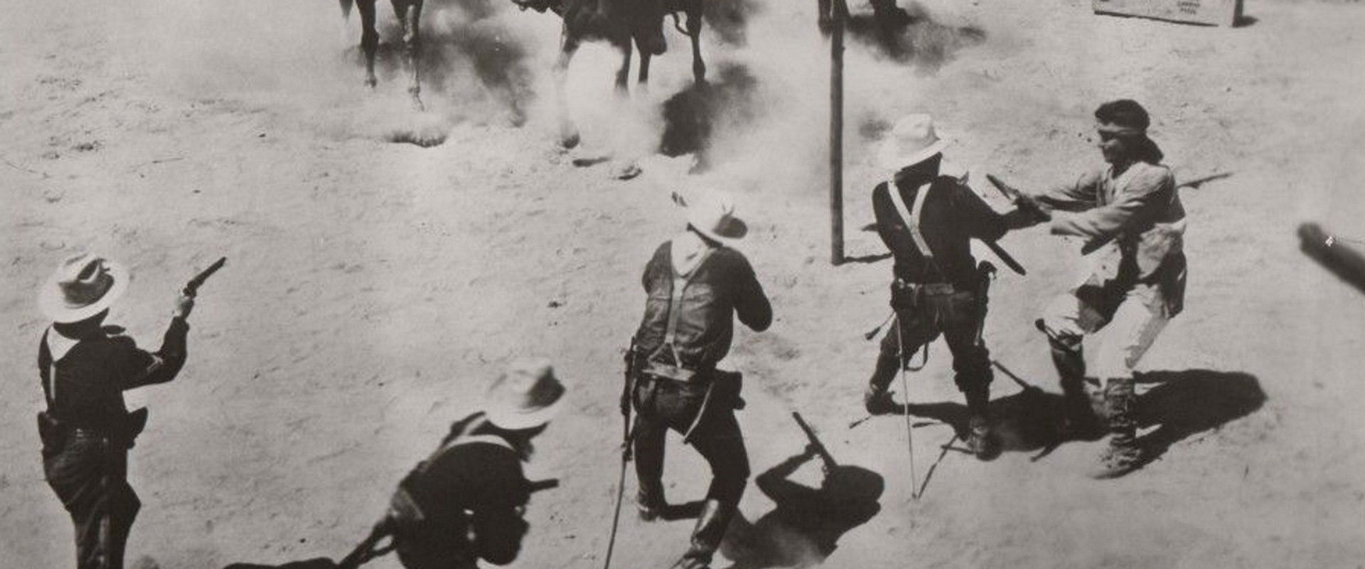 I Killed Geronimo backdrop