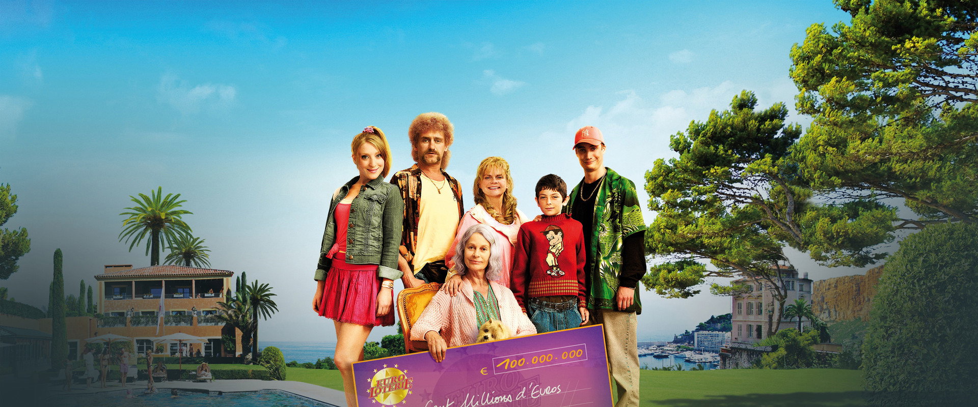 The Tuche Family backdrop