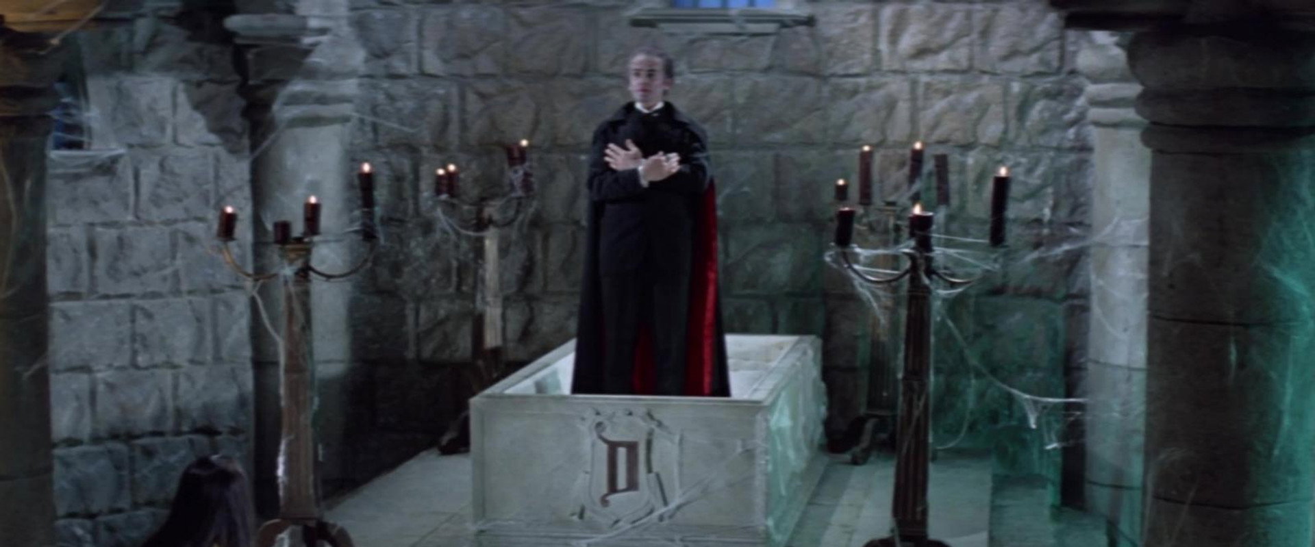 The Legend of the 7 Golden Vampires backdrop