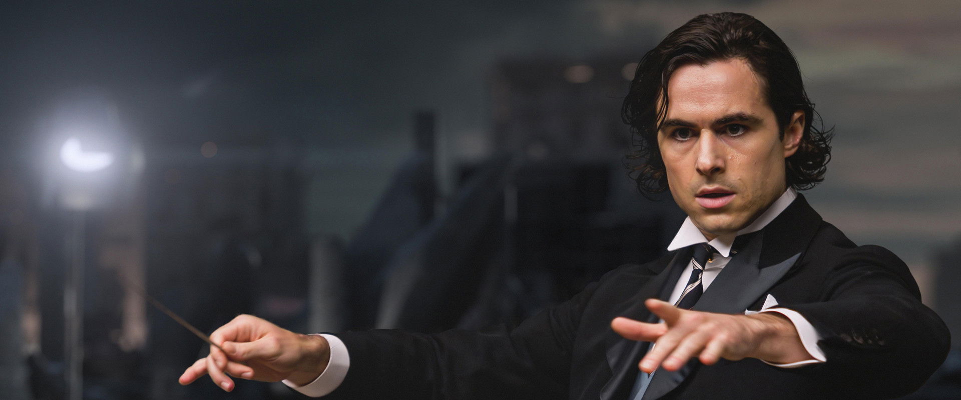 The Yellow Tie backdrop