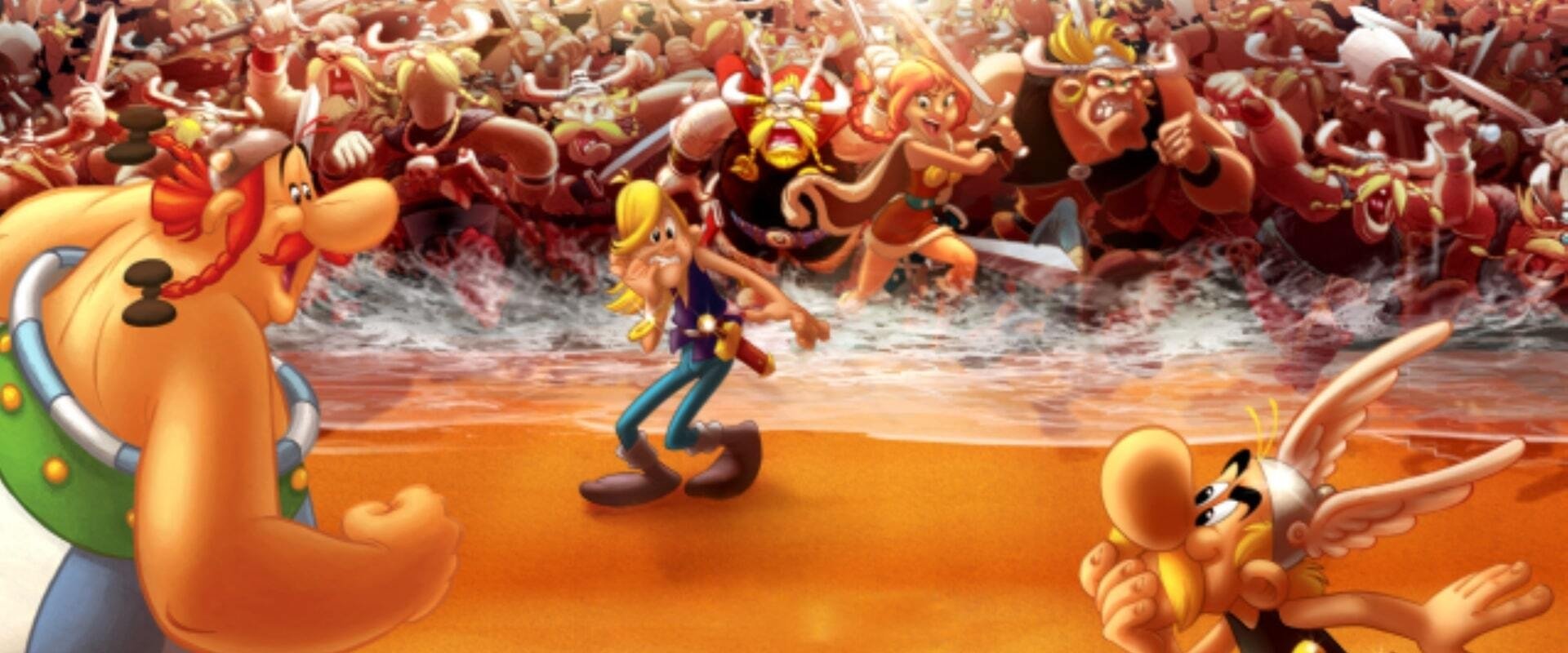 Asterix and the Vikings backdrop
