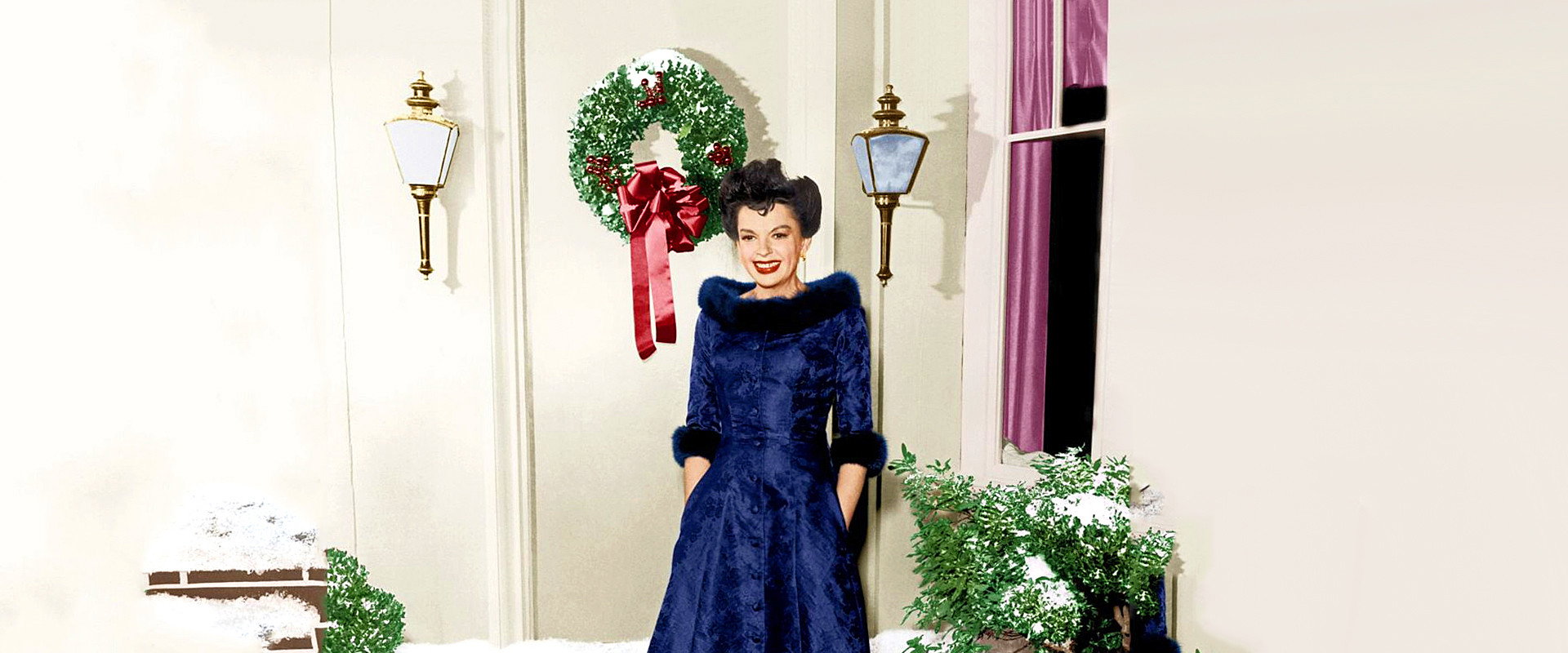 The Judy Garland Christmas Show backdrop