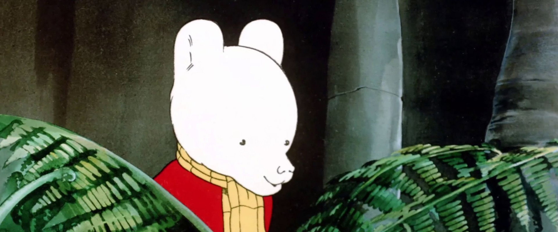 Rupert and the Frog Song backdrop