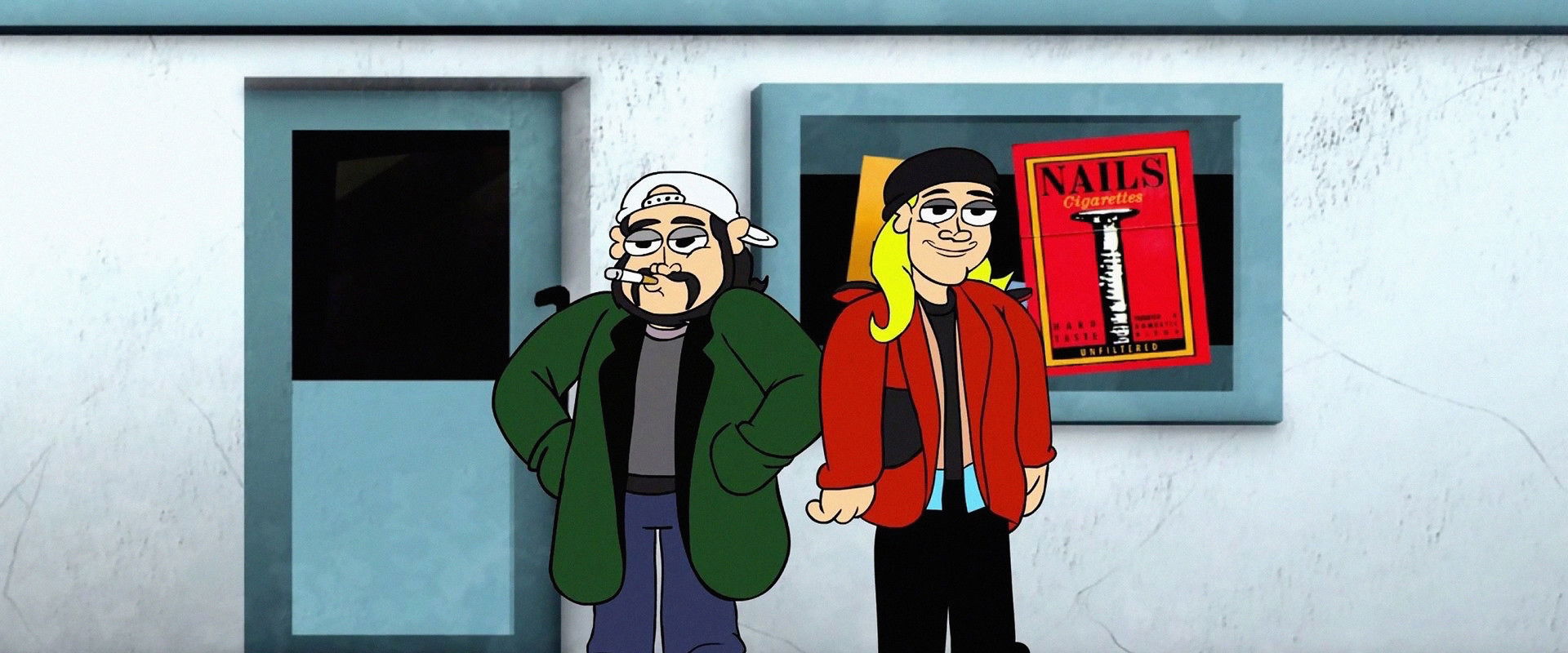 Jay and Silent Bob's Super Groovy Cartoon Movie backdrop