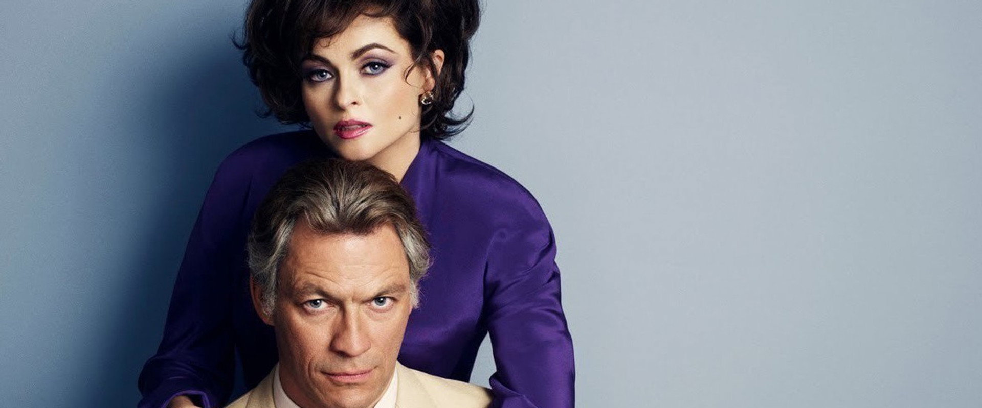 Burton and Taylor backdrop