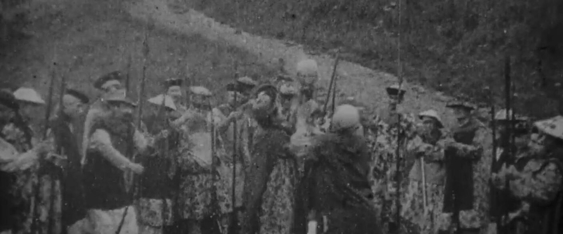 Beheading a Chinese Boxer backdrop