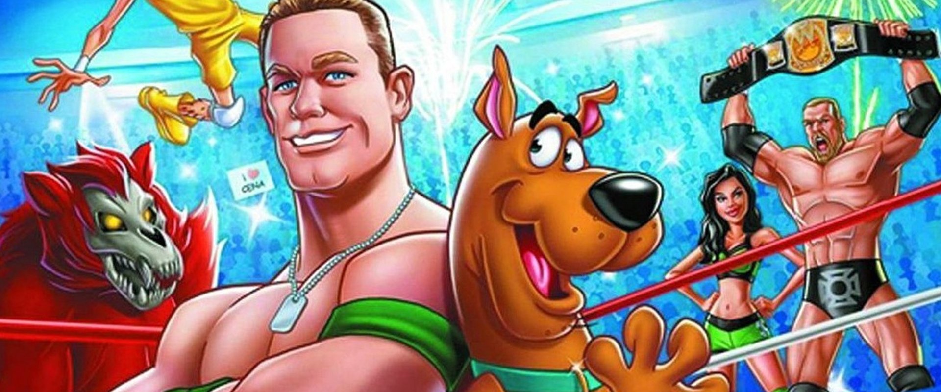 Scooby-Doo! WrestleMania Mystery backdrop