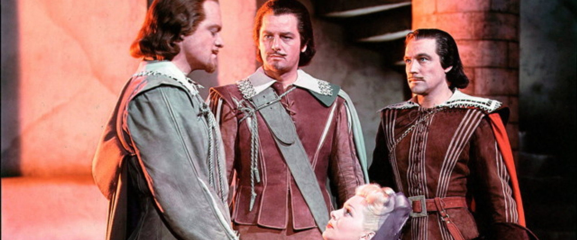 The Three Musketeers backdrop