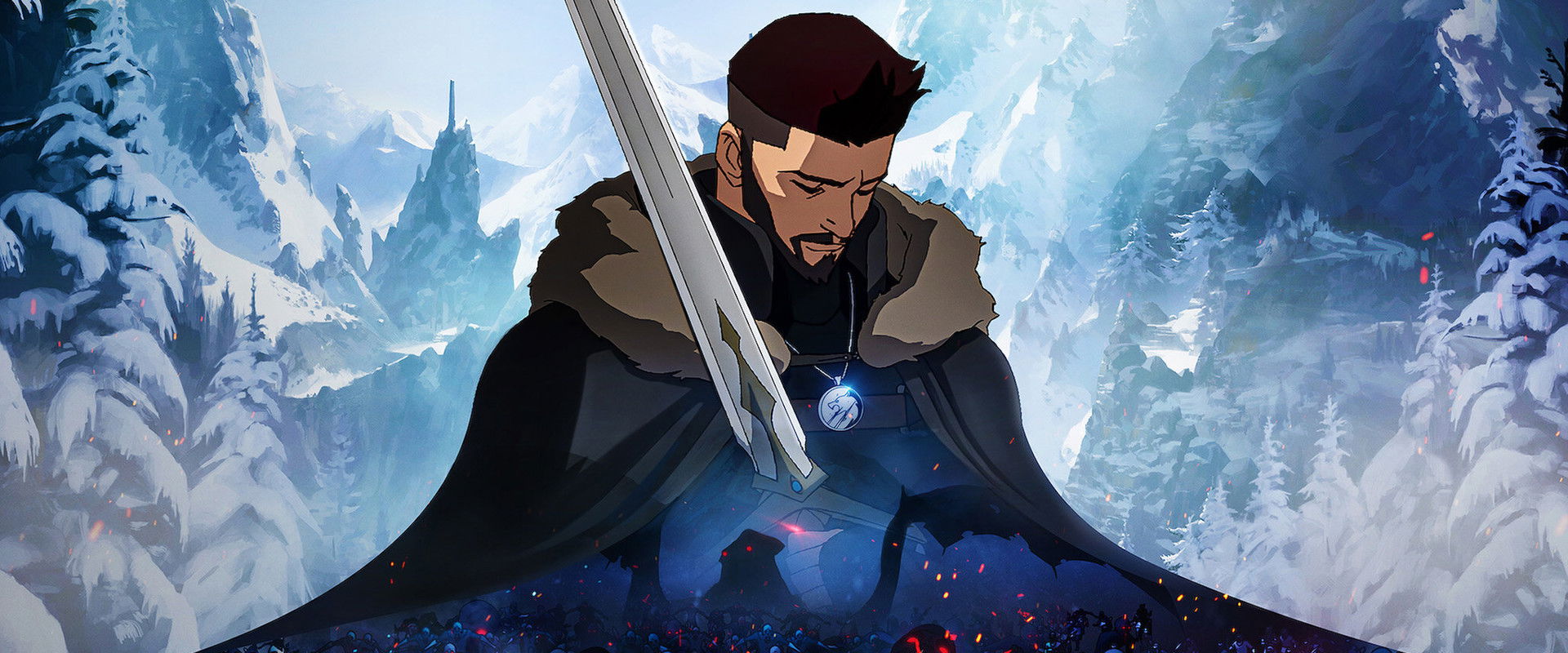 The Witcher: Nightmare of the Wolf backdrop