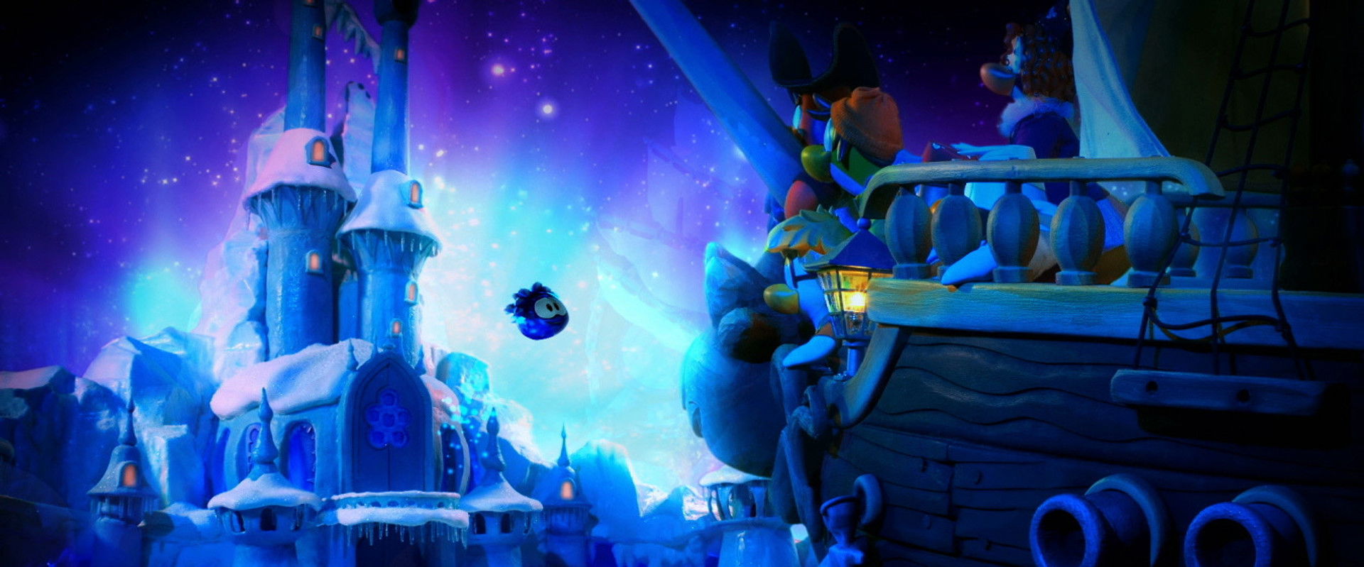 We Wish You a Merry Walrus backdrop