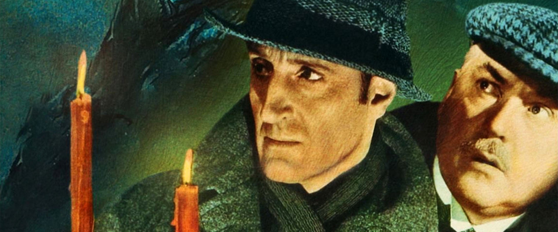 The House of Fear backdrop