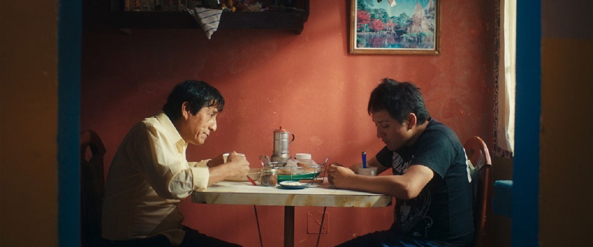 Halfway Down the Street backdrop