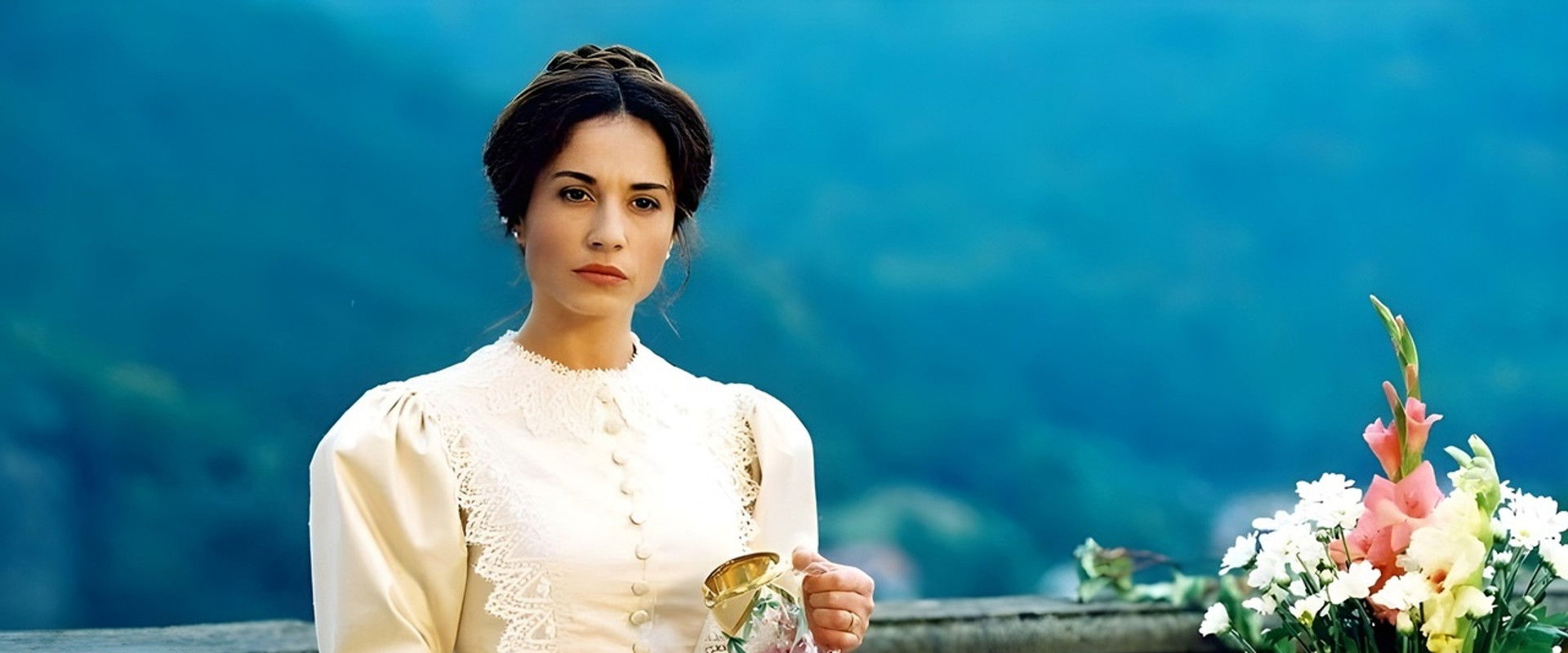 Andělská tvář backdrop