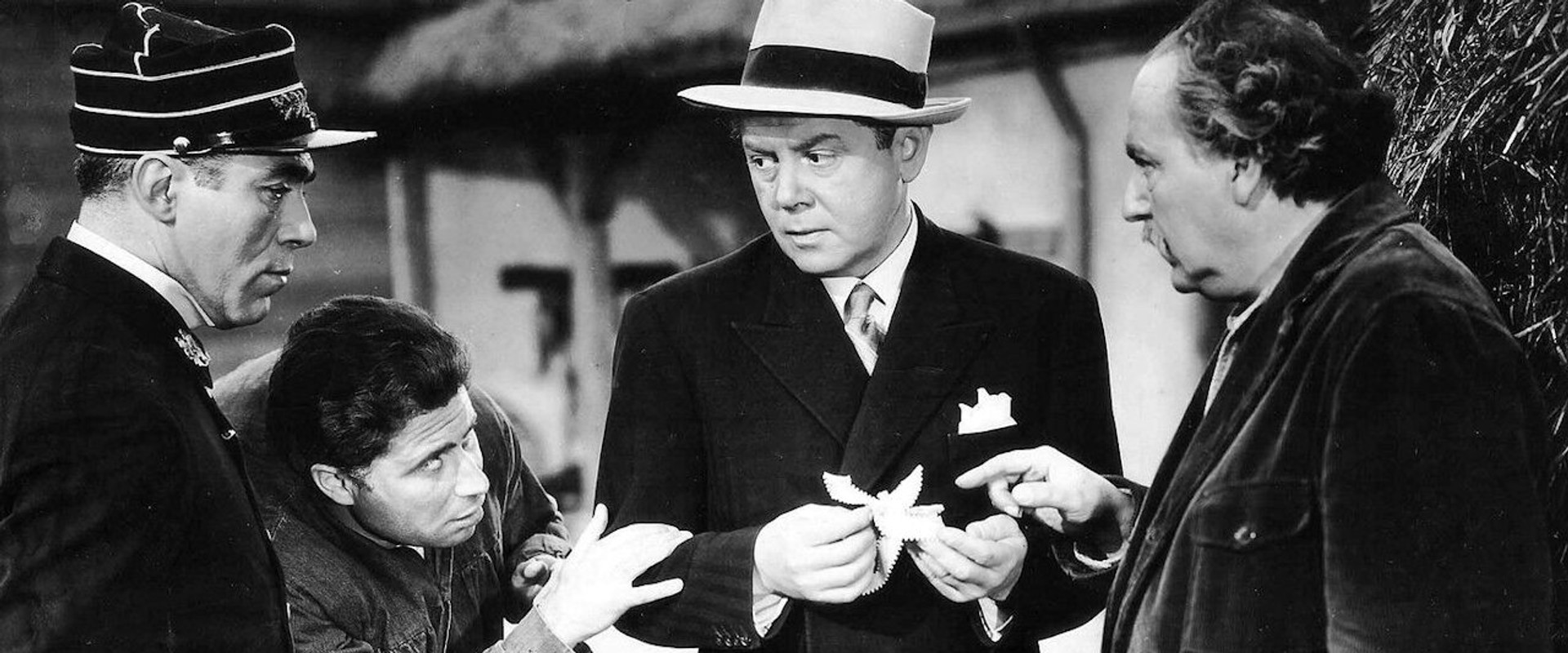 So Dark the Night backdrop