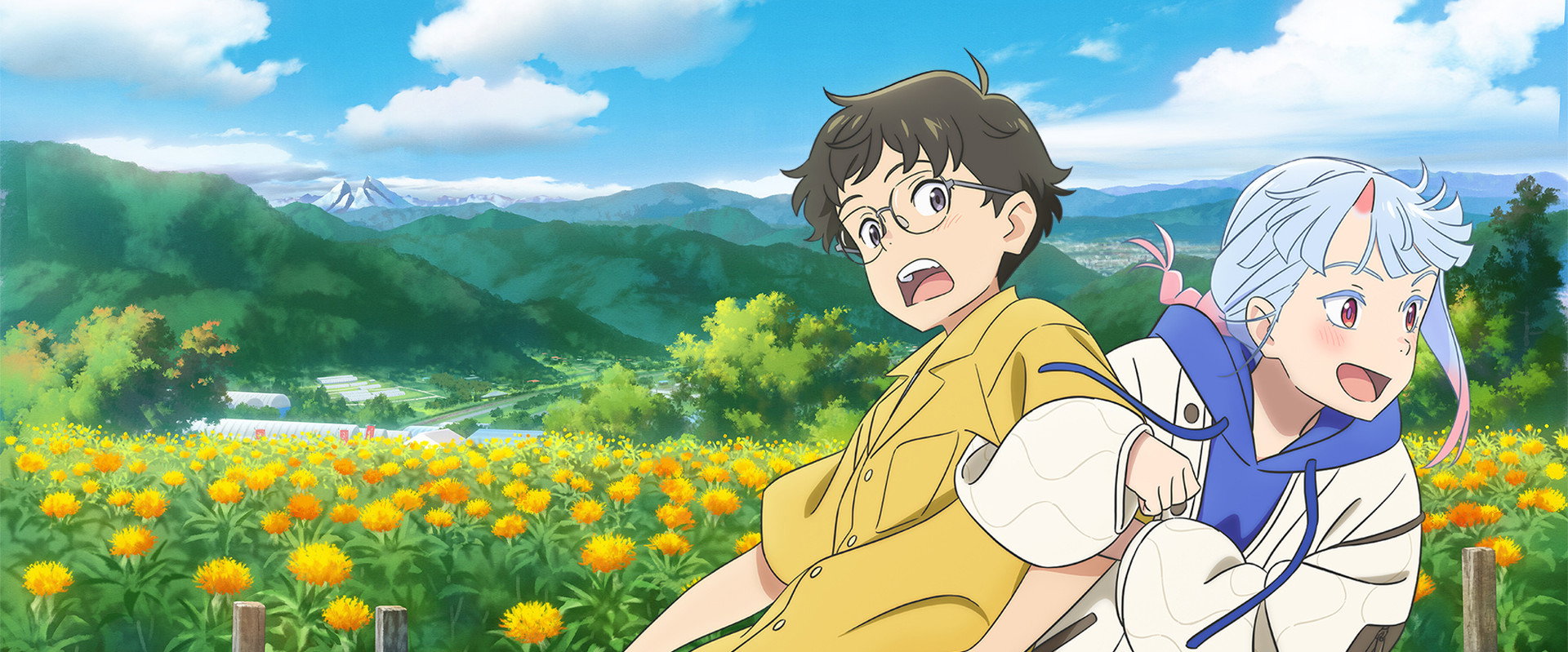 My Oni Girl backdrop