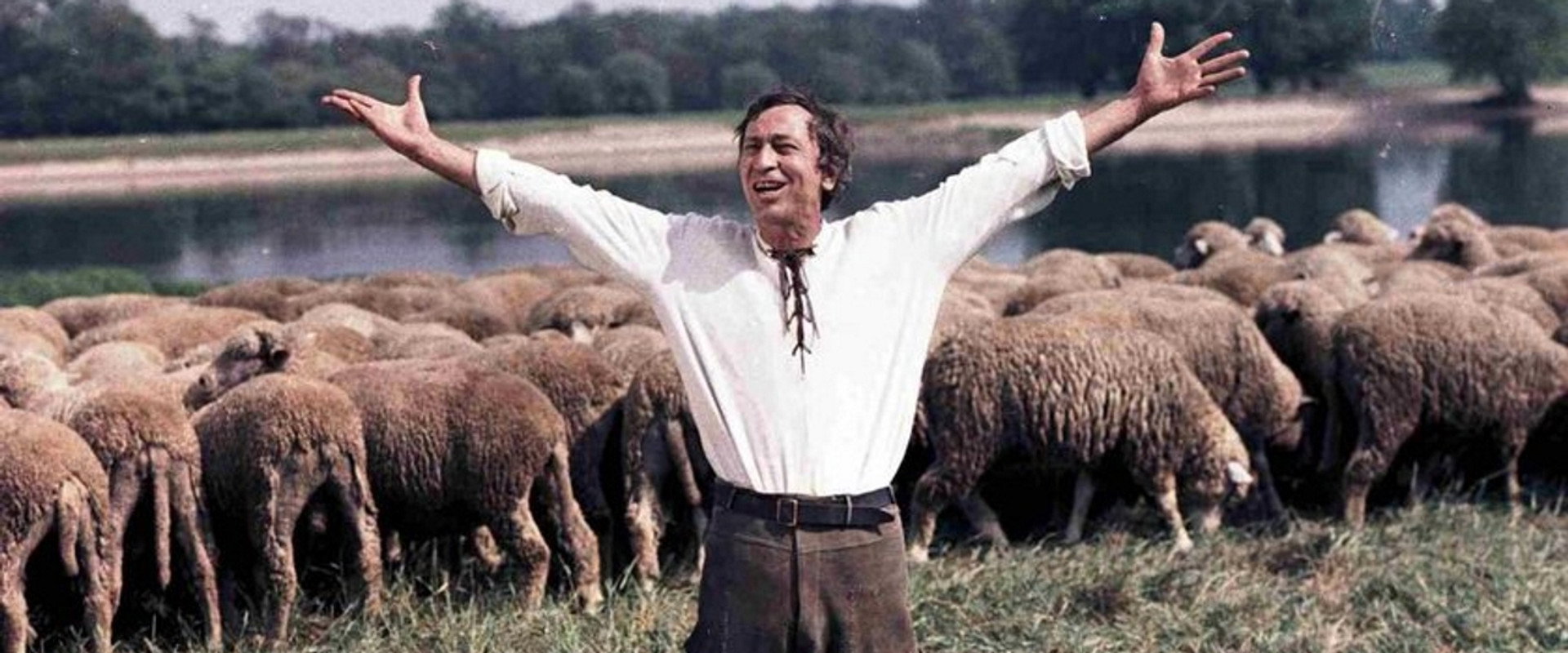 Der kleine und der große Klaus backdrop