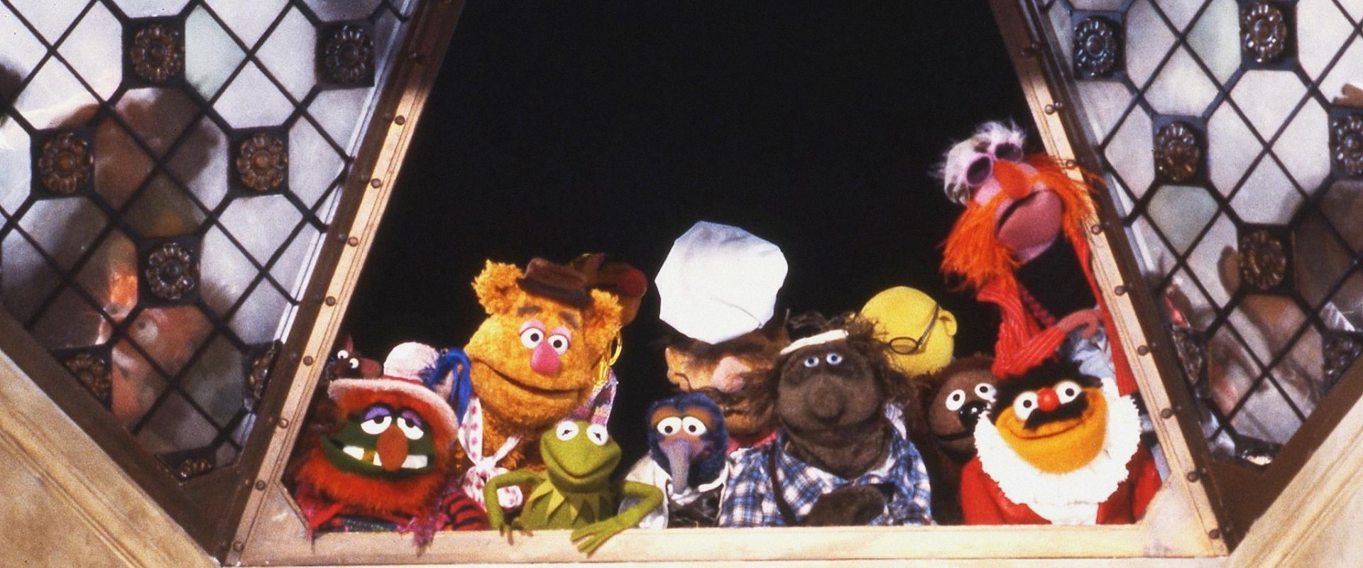The Great Muppet Caper backdrop