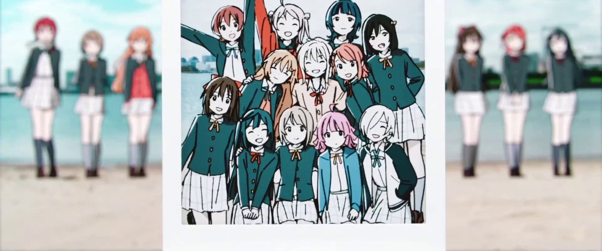 Love Live! Nijigasaki High School Idol Club: Next Sky backdrop