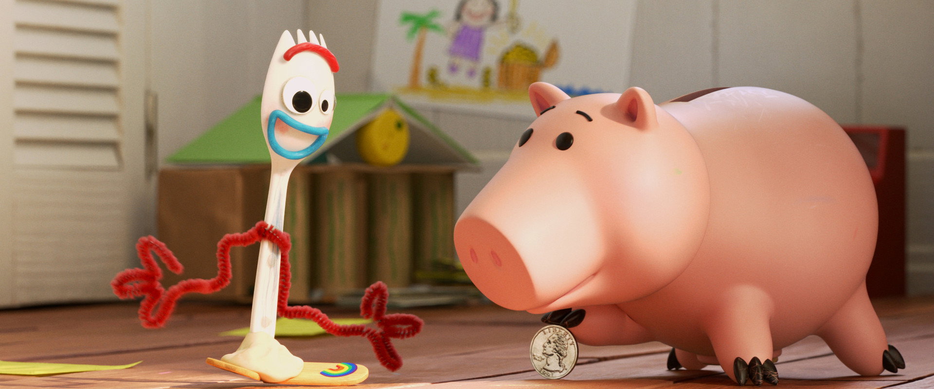 Forky Asks a Question: What Is Money? backdrop