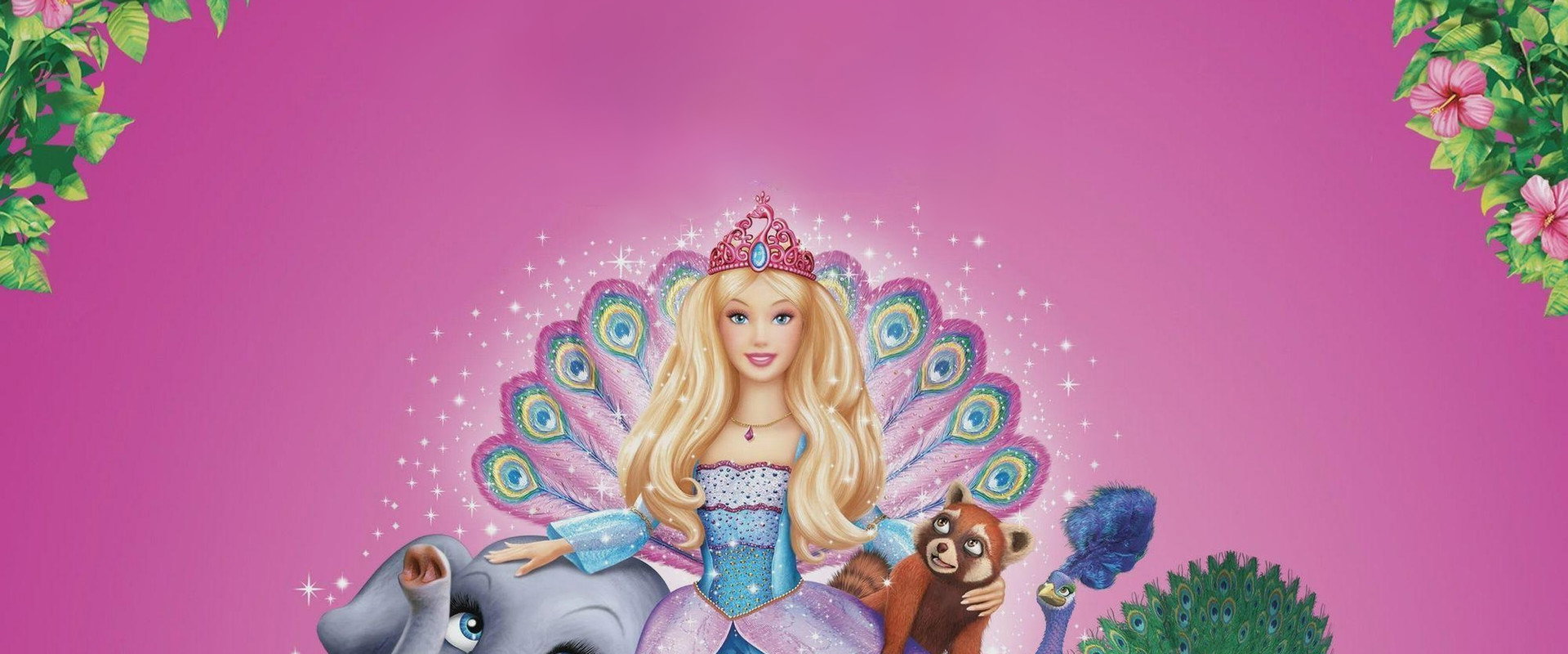 Barbie as the Island Princess backdrop