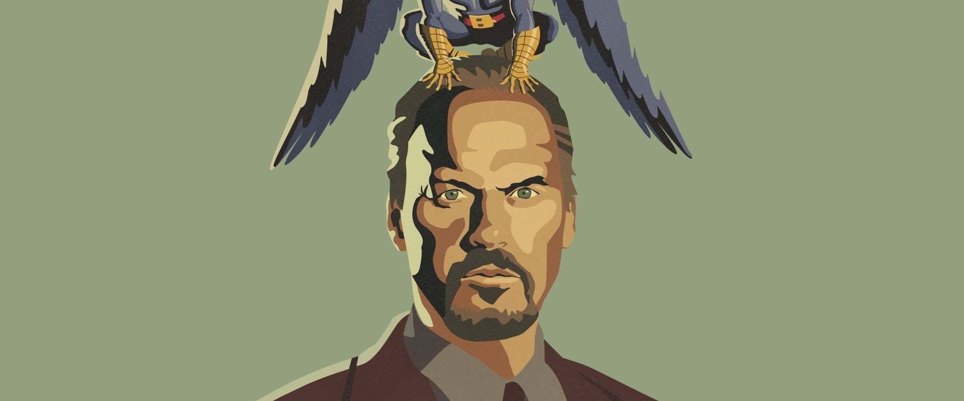 Birdman or (The Unexpected Virtue of Ignorance) backdrop