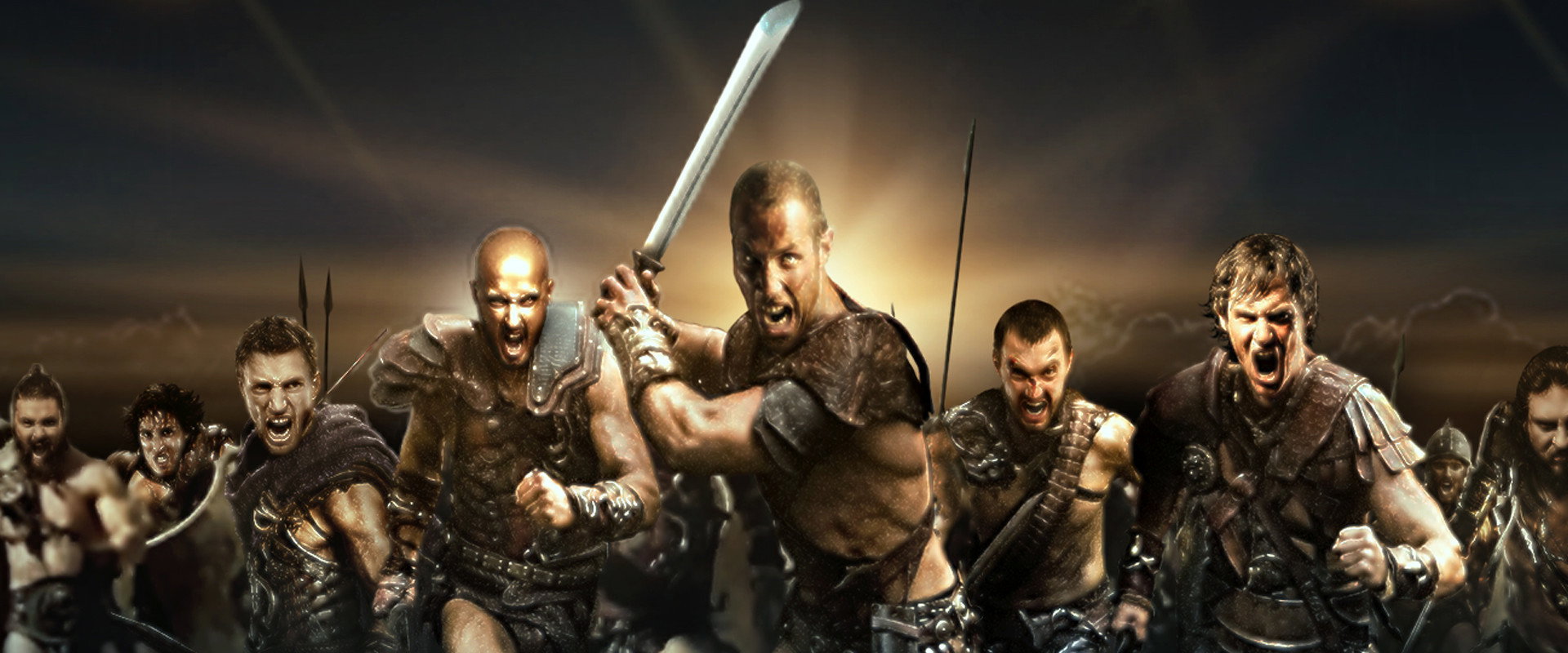 David and Goliath backdrop