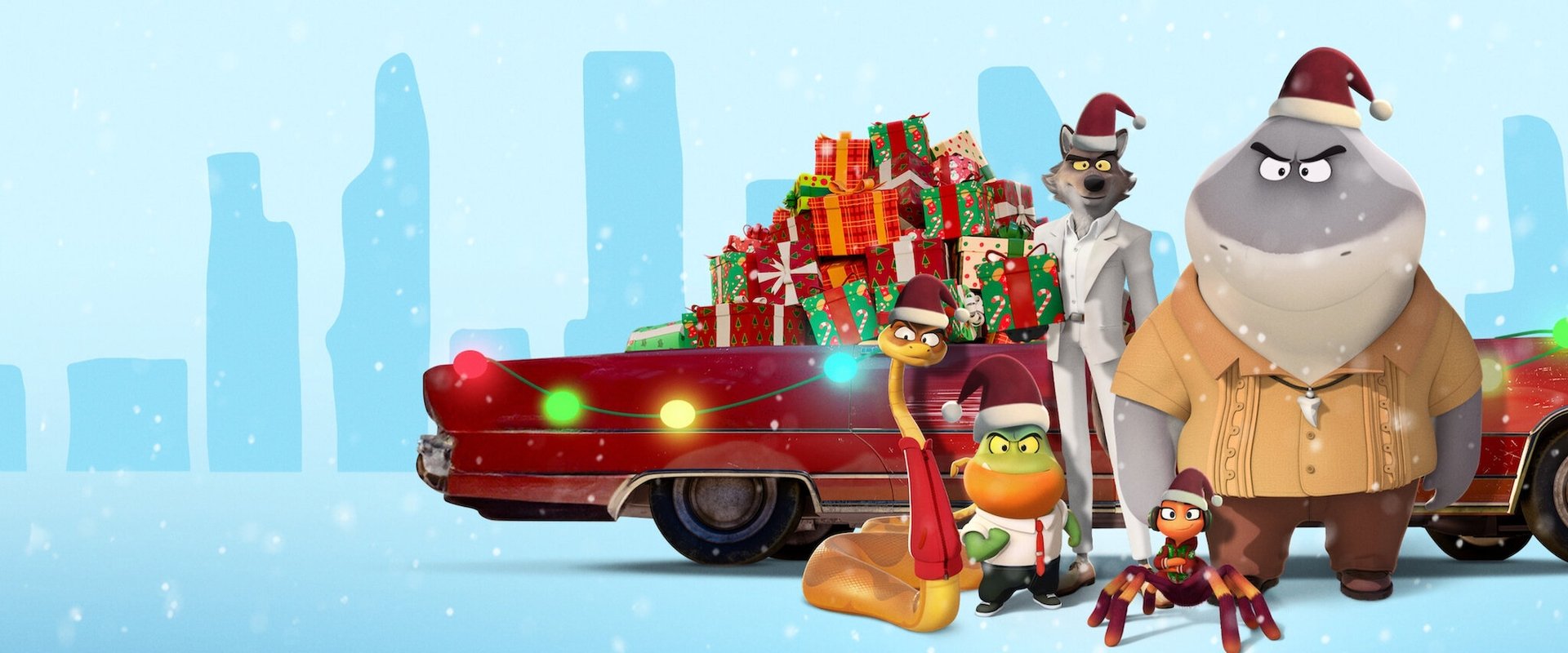 The Bad Guys: A Very Bad Holiday backdrop