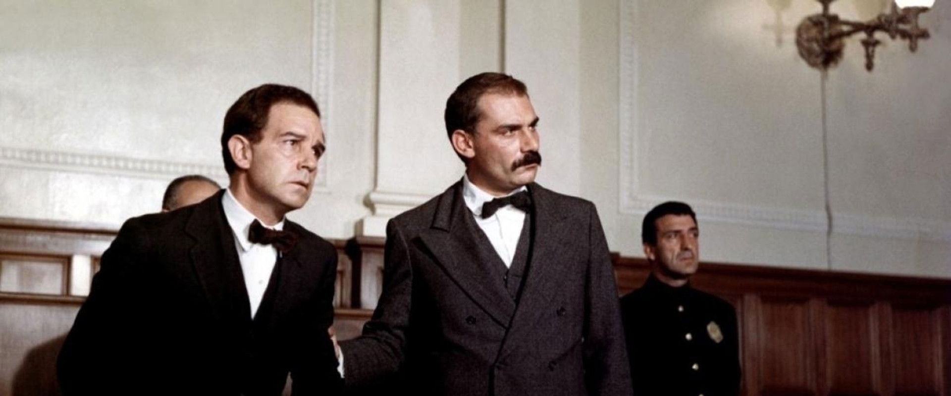 Sacco & Vanzetti backdrop