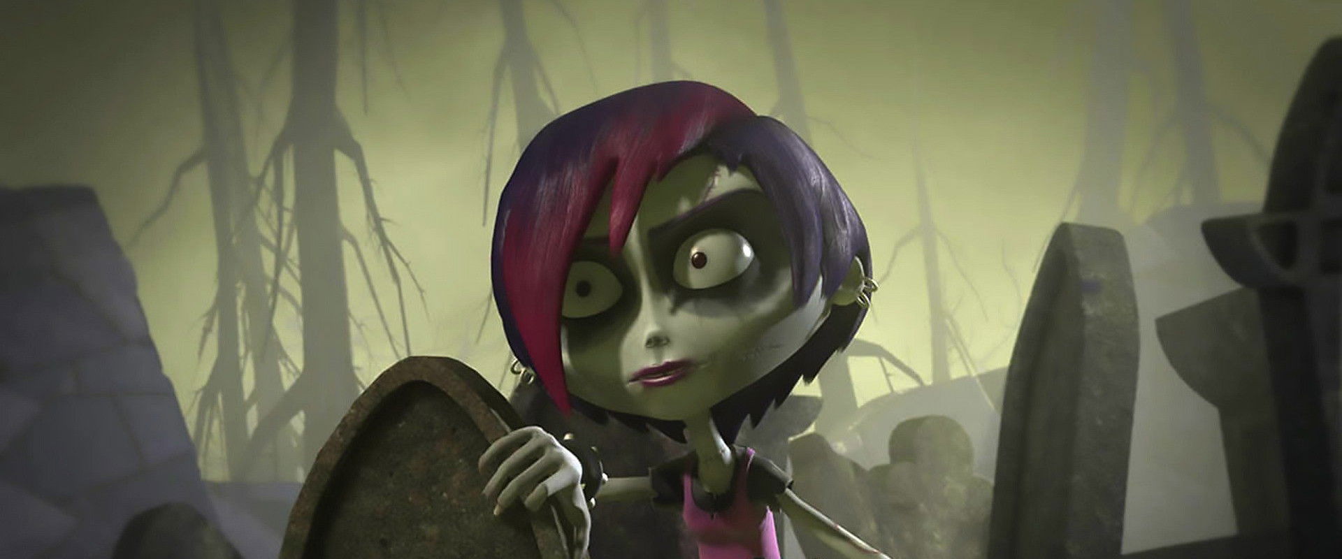 Daddy, I'm a Zombie backdrop