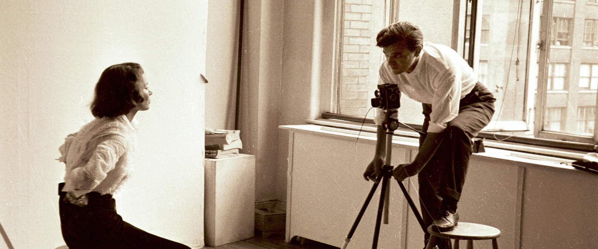 Bert Stern - Original Madman backdrop