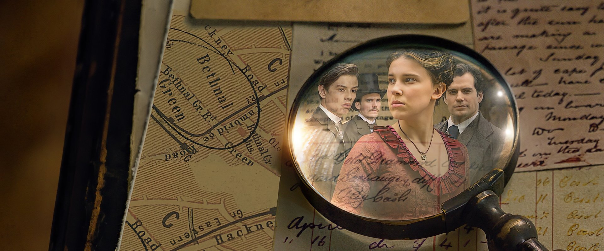 Enola Holmes backdrop