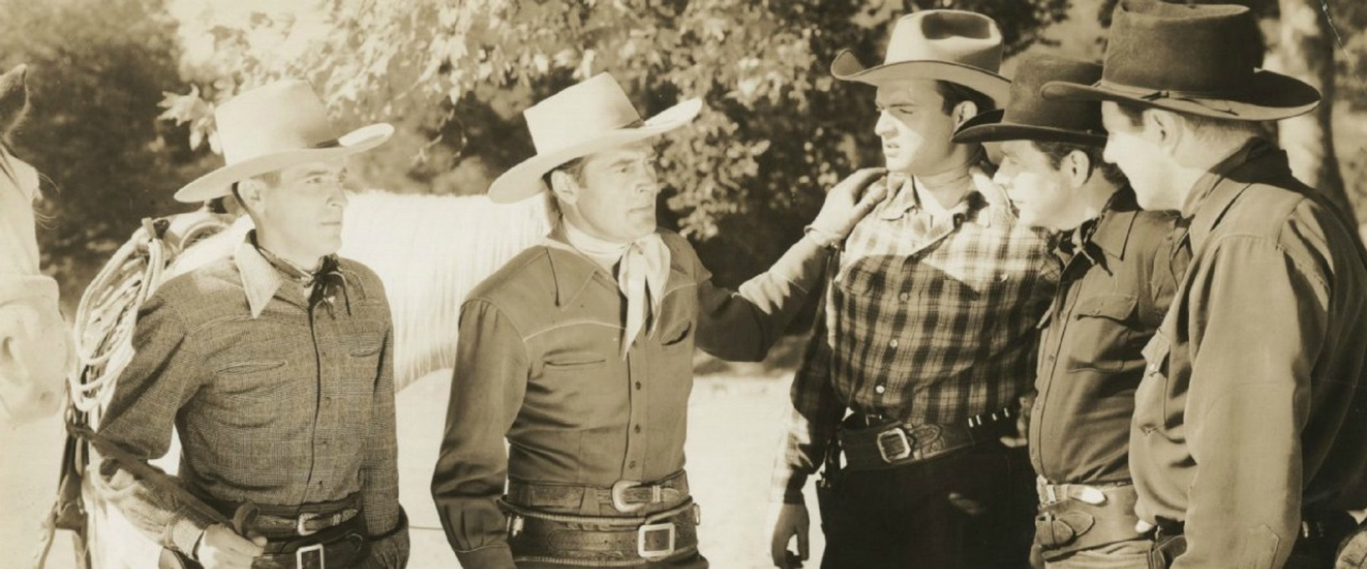 Riding West backdrop