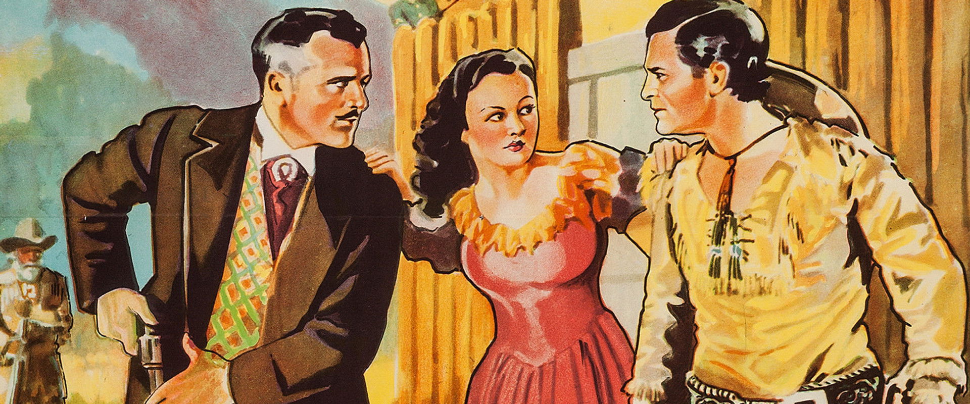 Custer's Last Stand backdrop