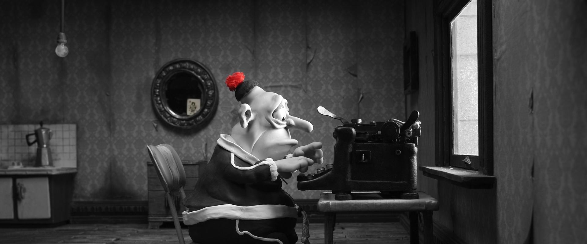 Mary and Max backdrop