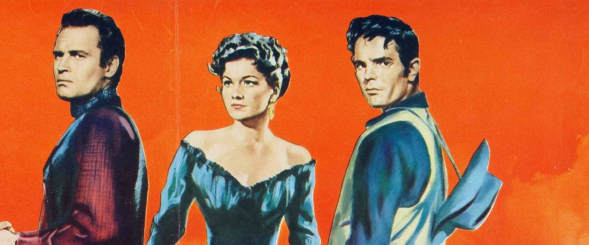 Three Violent People backdrop