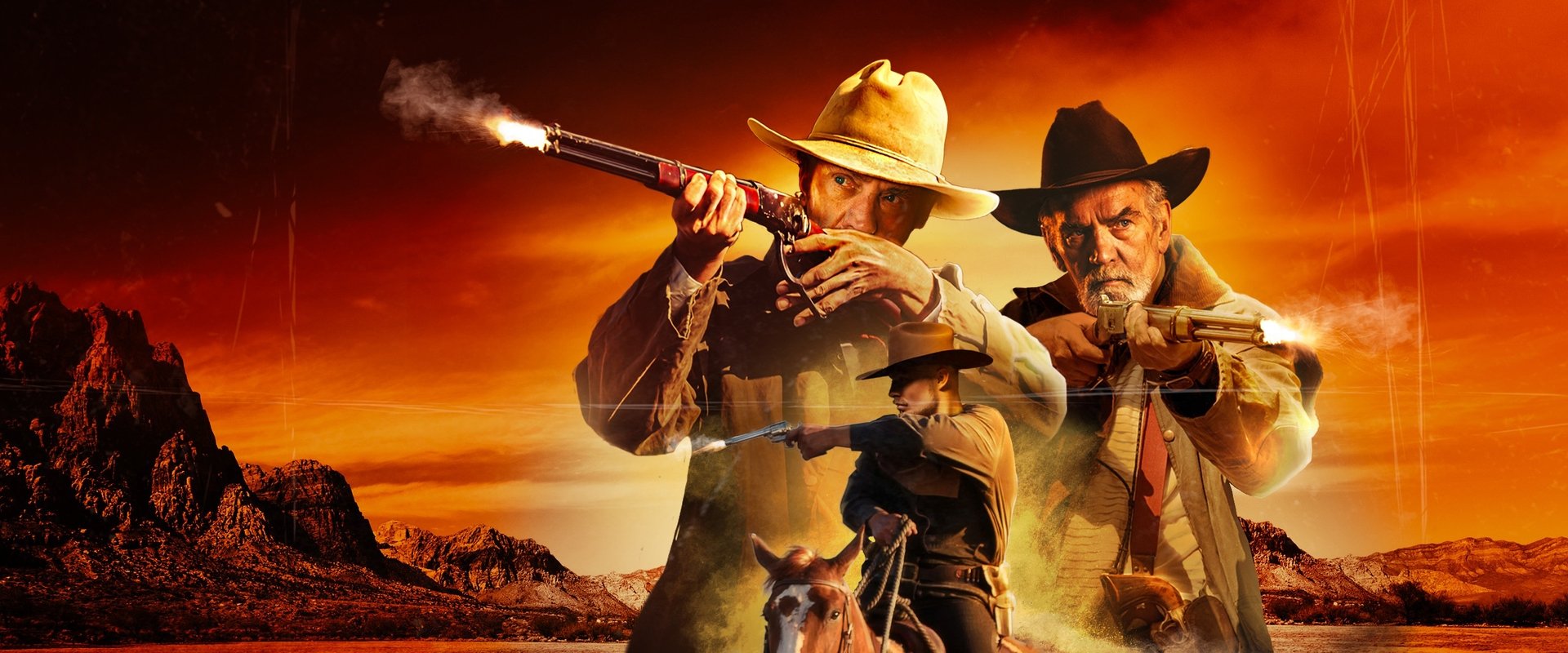Gunfight at Rio Bravo backdrop
