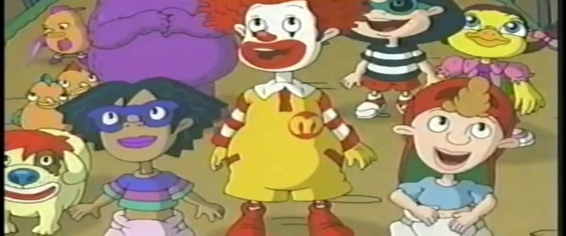 The Wacky Adventures of Ronald McDonald: Birthday World backdrop
